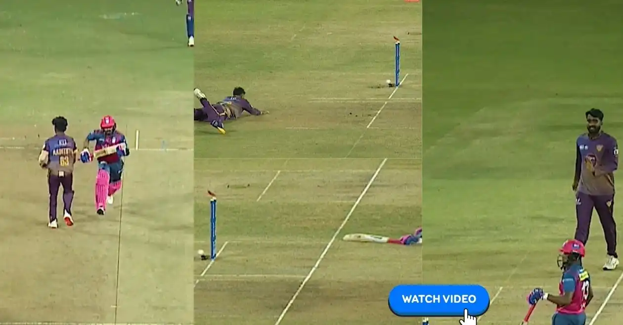 WATCH: Akshay TK’s breathtaking run out steals the show in KCL 2025 thriller
