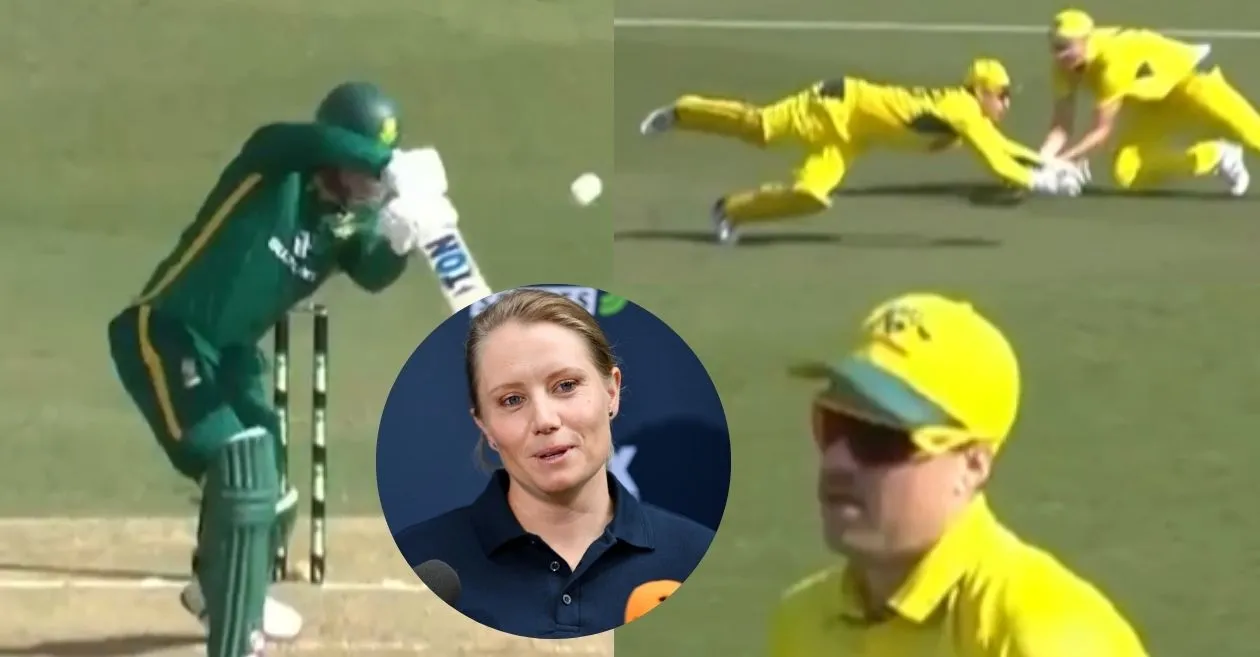AUS vs SA [WATCH]: Alyssa Healy’s on-air call meets perfection as Josh Inglis takes a stunner to dismiss Ryan Rickelton in 2nd ODI