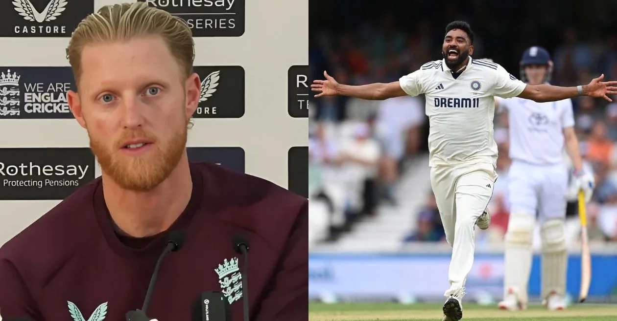 ENG vs IND: Ben Stokes showers special praise on Mohammed Siraj after match-winning performance in Oval Test
