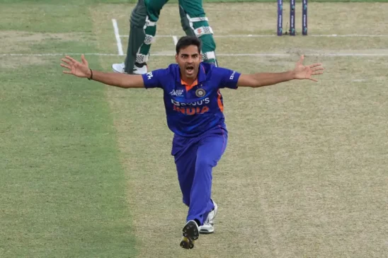Bhuvneshwar Kumar against Pakistan