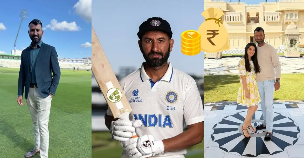 Cheteshwar Pujara’s net worth: Do you know how rich is the now-retired Indian Test star