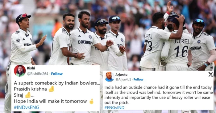 ENG vs IND: Fans find hope in Prasidh Krishna’s late strikes after Harry Brook’s fireworks and Joe Root’s century as the Oval Test heads into Day 5