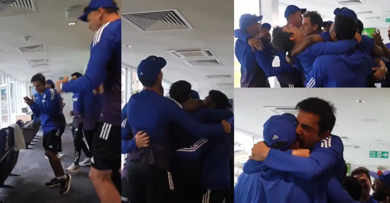 ENG vs IND [WATCH]: Gautam Gambhir’s rare animated celebration after India’s dramatic win in Oval Test