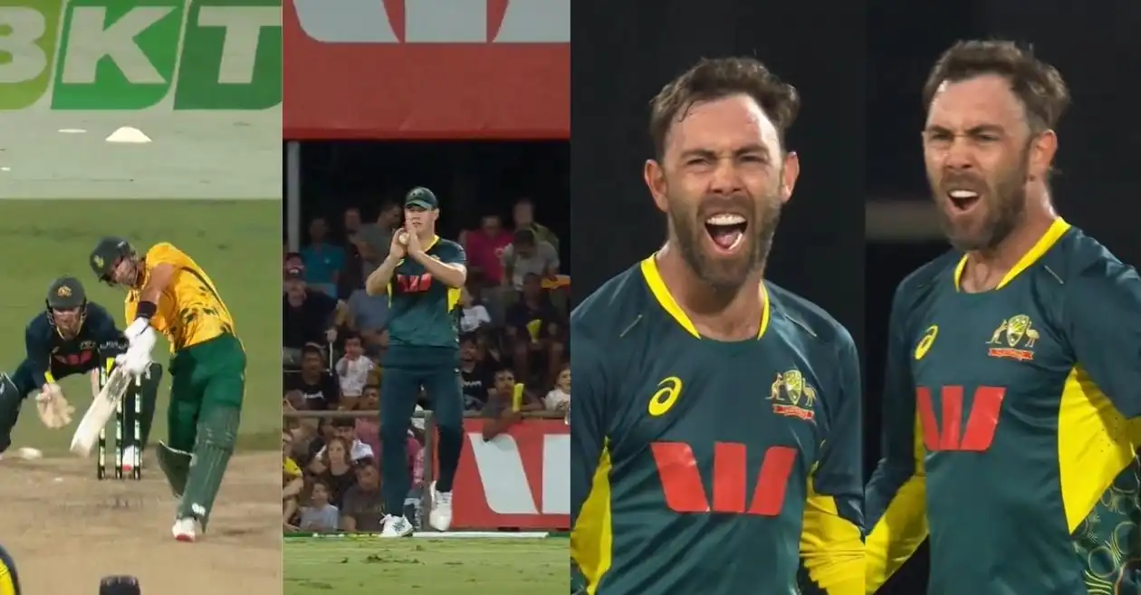 AUS vs SA [WATCH]: Glenn Maxwell’s animated celebration after dismissing Aiden Markram in 2nd T20I steals the spotlight
