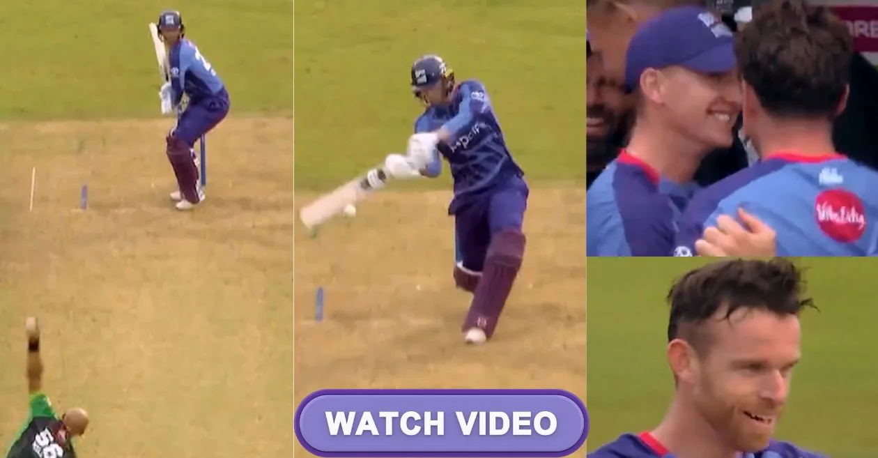 WATCH: Graham Clark’s last-ball six seals Northern Superchargers’ thrilling win over Southern Brave in The Hundred 2025
