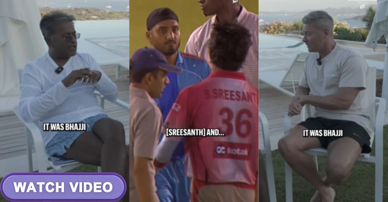 WATCH: Lalit Modi unveils private footage of Harbhajan Singh-Sreesanth slapgate incident