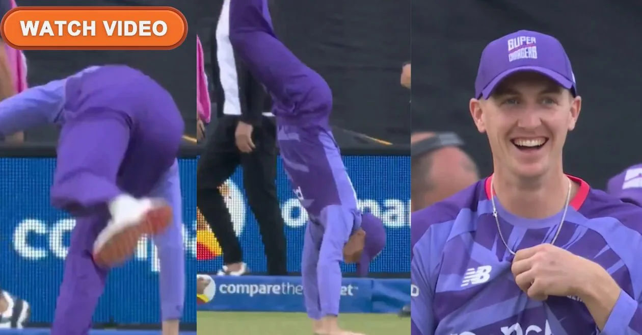 The Hundred 2025 [WATCH]: Harry Brook’s cartwheel flip steals the spotlight before Northern Superchargers overpower Welsh Fire