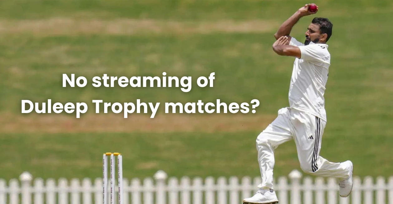 Here’s why there no live streaming or telecast for Duleep Trophy 2025 quarter-final matches