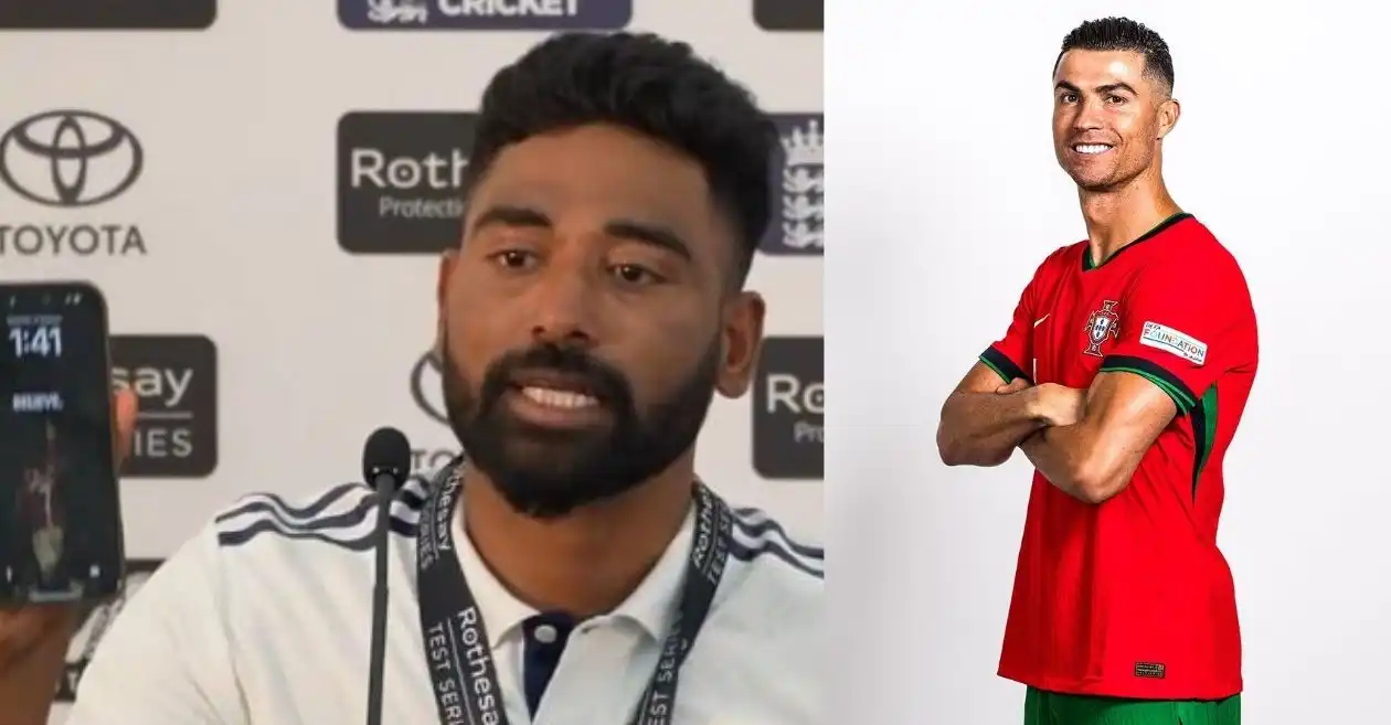 ENG vs IND: How Cristiano Ronaldo inspired Mohammed Siraj’s heroics in India’s epic Oval Test win