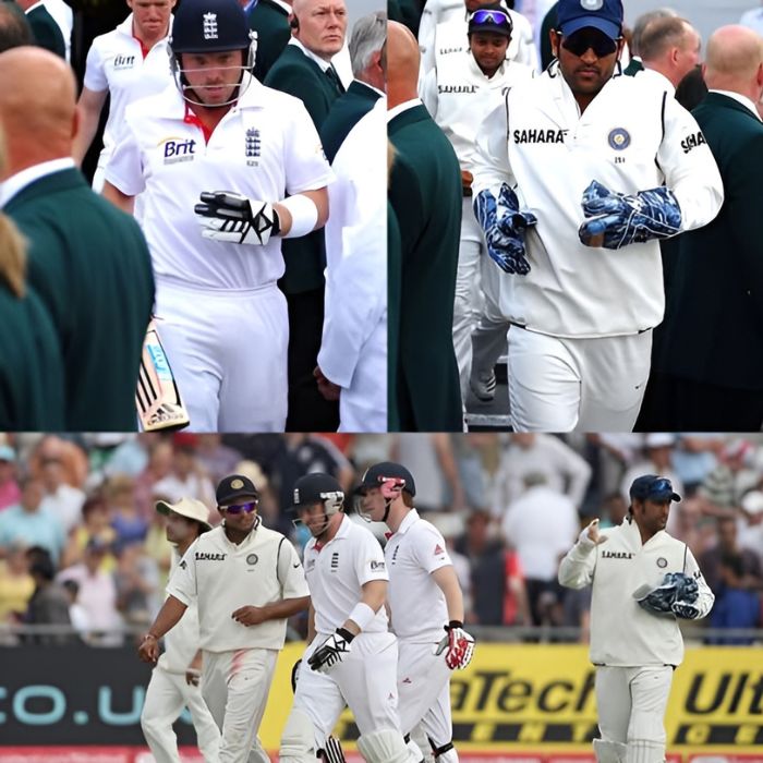 Ian Bell and MS Dhoni