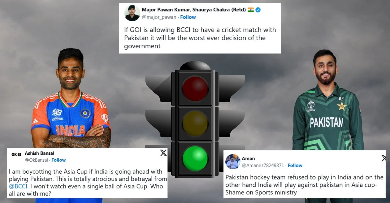 Fans call for boycott after Indian Sports Ministry clears India vs Pakistan clash in the Asia Cup 2025
