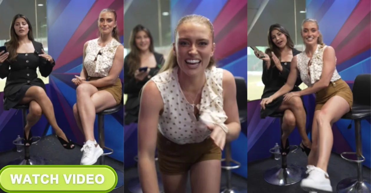 Grace Hayden nails signature shot guessing challenge hosted by Karishma Kotak in DPL 2025