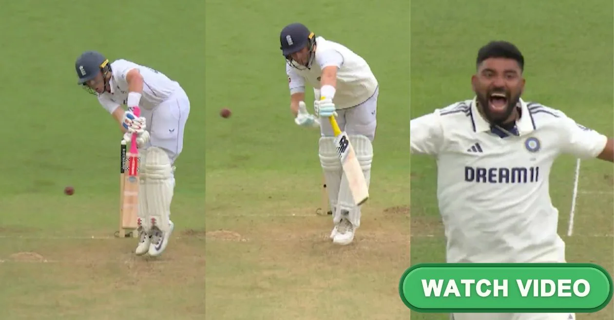 ENG vs IND [WATCH]: Mohammed Siraj removes Ollie Pope and Joe Root LBW with sharp inswingers on Day 2 of the Oval Test