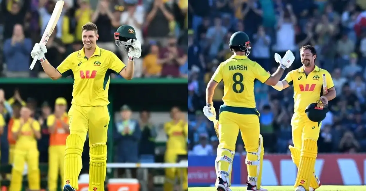 Most individual centuries in an ODI innings ft. Australia