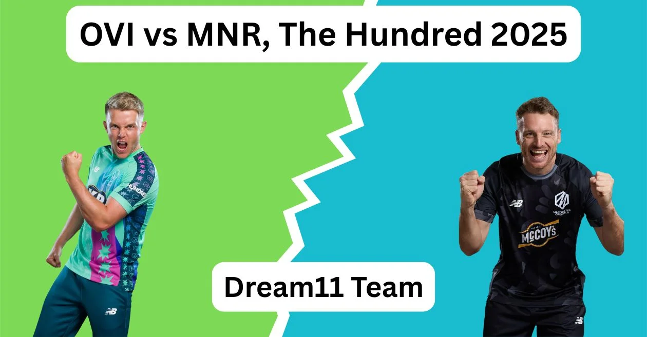 OVI vs MNR, The Hundred 2025: Match Prediction, Dream11 Team, Fantasy Tips and Pitch Report | Oval Invincibles vs Manchester Originals