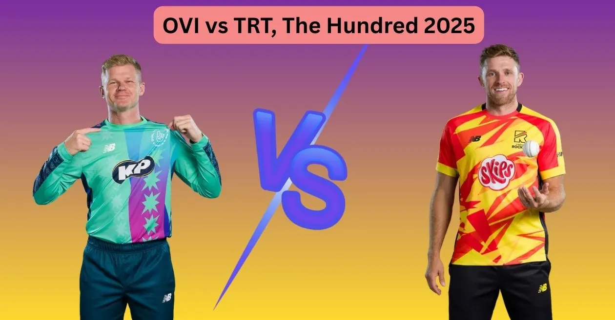 OVI vs TRT, The Hundred 2025 Final Match Prediction: Who will win today’s game between Oval Invincibles vs Trent Rockets?