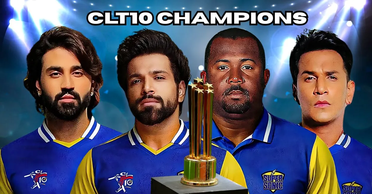 Prince Narula’s Dwayne Smith-led Super Sonic becomes the inaugural CLT10 champions