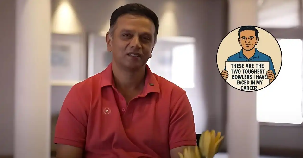 Rahul Dravid reveals the toughest fast bowler and spinner he faced in international cricket