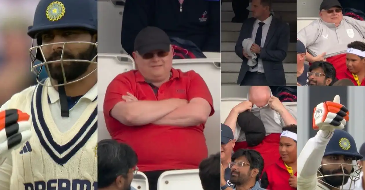 ENG vs IND [WATCH]: Ravindra Jadeja’s mid-match t-shirt change request to a spectator sparks laughter at The Oval