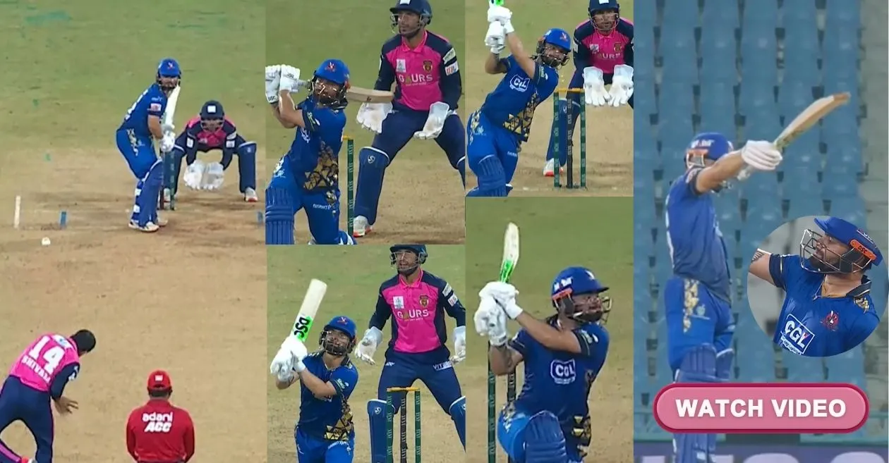 WATCH: Rinku Singh celebrates his Asia Cup 2025 selection with a destructive hundred in the UP T20 league