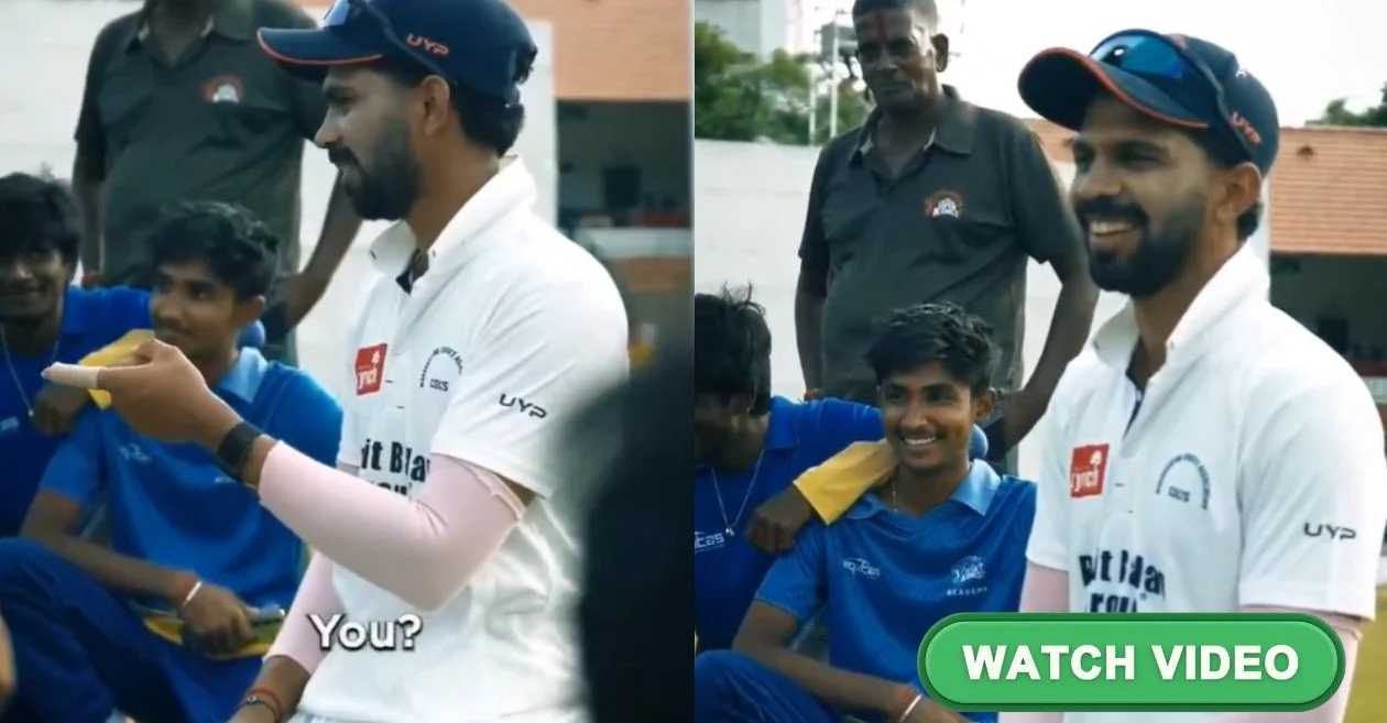 WATCH: CSK captain Ruturaj Gaikwad trolls young cricketers who chose RCB as their favourite team