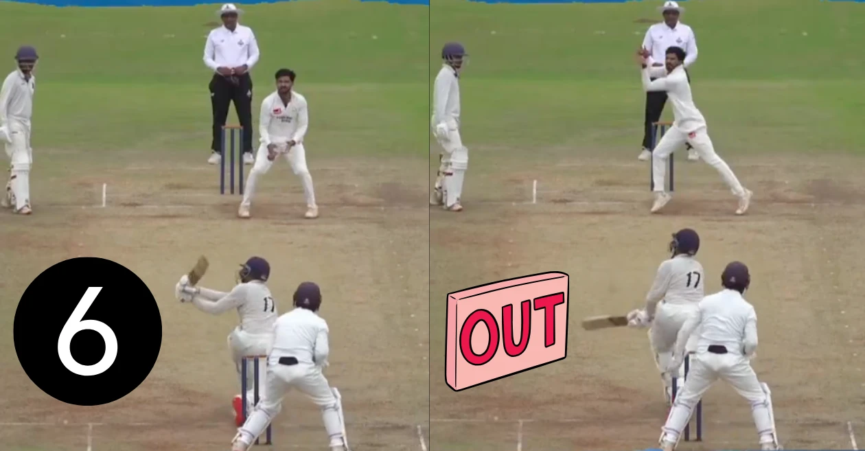 WATCH: Ruturaj Gaikwad surprises fans with a wicket for Maharashtra in Buchi Babu Trophy 2025