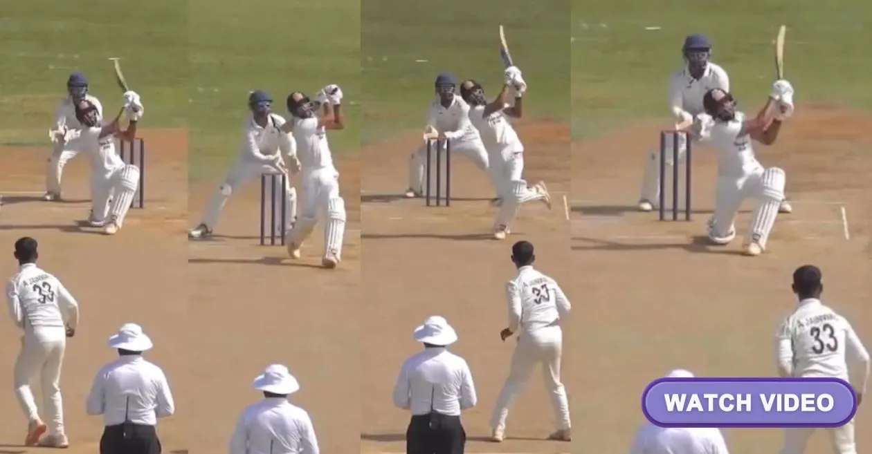 WATCH: Ruturaj Gaikwad unleashes power-hitting spree with four consecutive sixes in Buchi Babu Trophy 2025