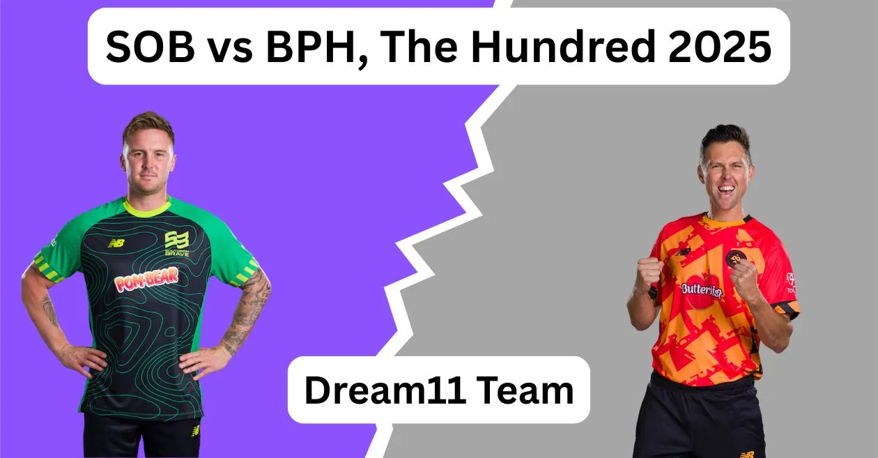 SOB vs BPH, The Hundred 2025: Match Prediction, Dream11 Team, Fantasy Tips and Pitch Report |Southern Brave vs Birmingham Phoenix