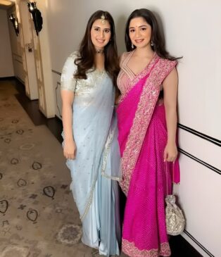 Saaniya Chandok and Sara Tendulkar 