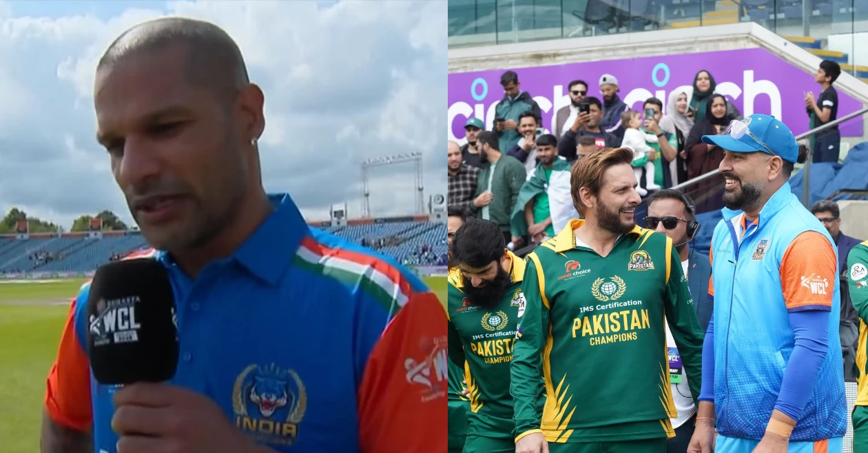 Shikhar Dhawan reveals why he chose to boycott India vs Pakistan matches in WCL 2025