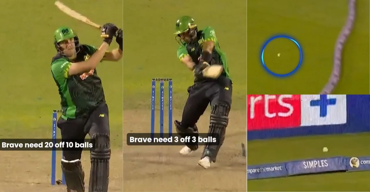 The Hundred 2025 [WATCH]: Craig Overton and Reece Topley’s lower-order heroics seal Southern Brave’s thrilling win over Manchester Originals