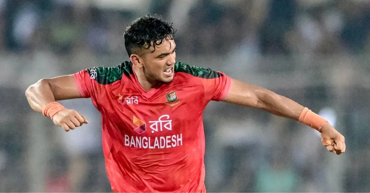 Taskin Ahmed’s explosive spell powers Bangladesh to a dominant win over Netherlands in T20I series opener