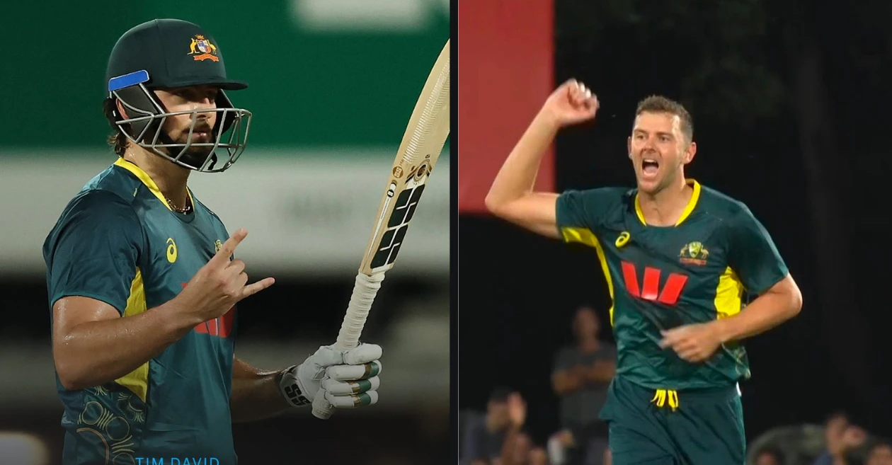 Tim David, bowlers shine in Australia’s hard-fought win over South Africa in 1st T20I