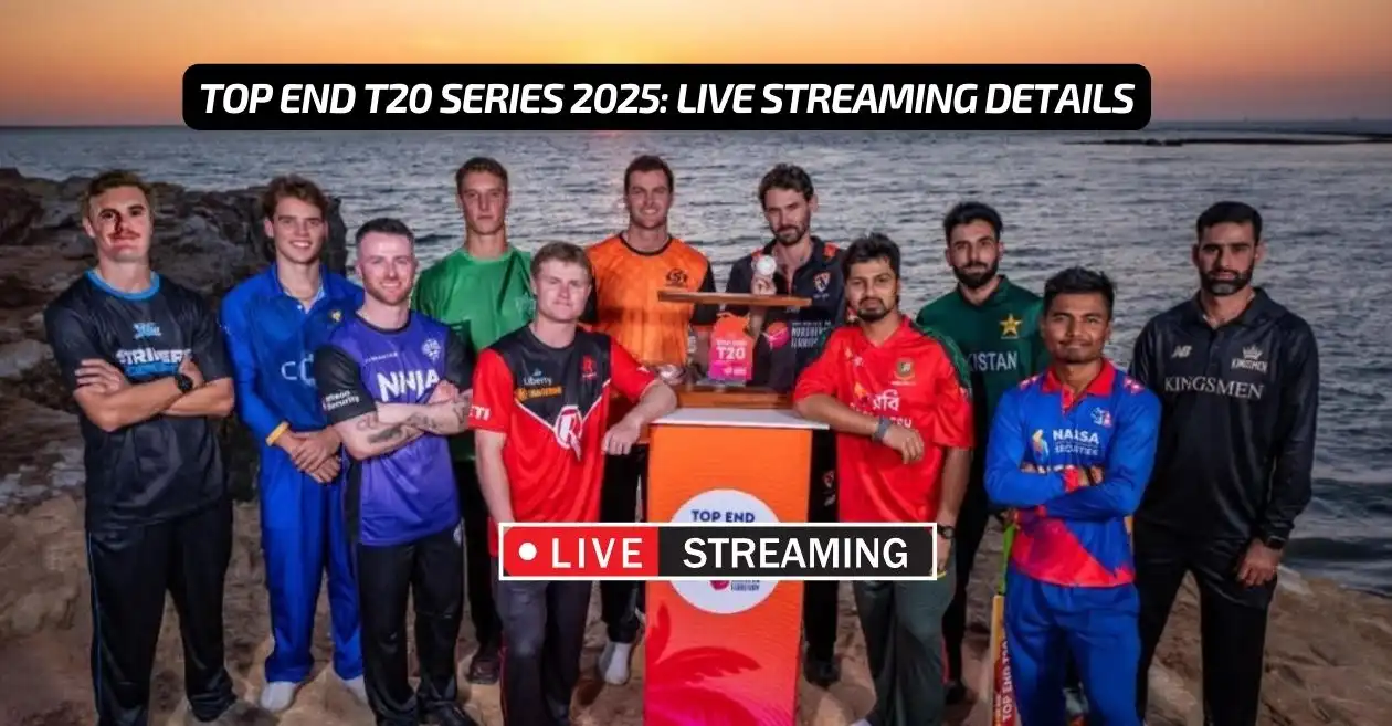 Top End T20 series 2025: Live Streaming Details – When and where to watch in India, Australia, Pakistan & other countries