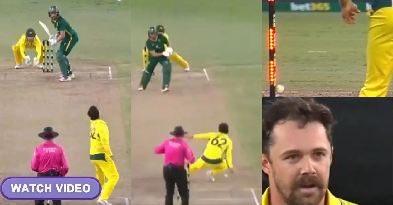 AUS vs SA [WATCH]: Travis Head’s brilliant reflex runout removes Prenelan Subrayen in the 1st ODI against South Africa