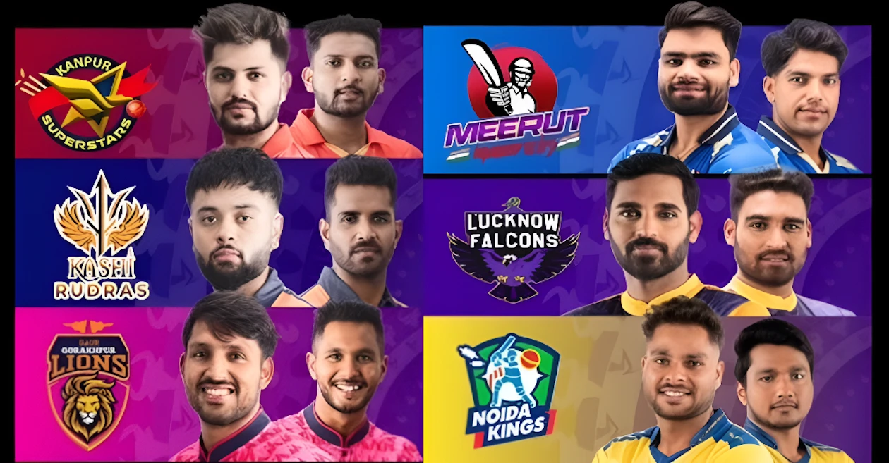 UP T20 League 2025 Squads: Full list of players across all 6 teams