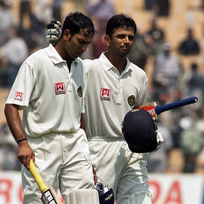 VVS Laxman and Rahul Dravid