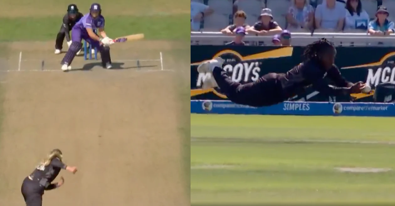 WATCH: Deandra Dottin’s acrobatic catch in Manchester Originals thrilling win over Northern Superchargers leaves fans in awe | The Hundred Women’s 2025
