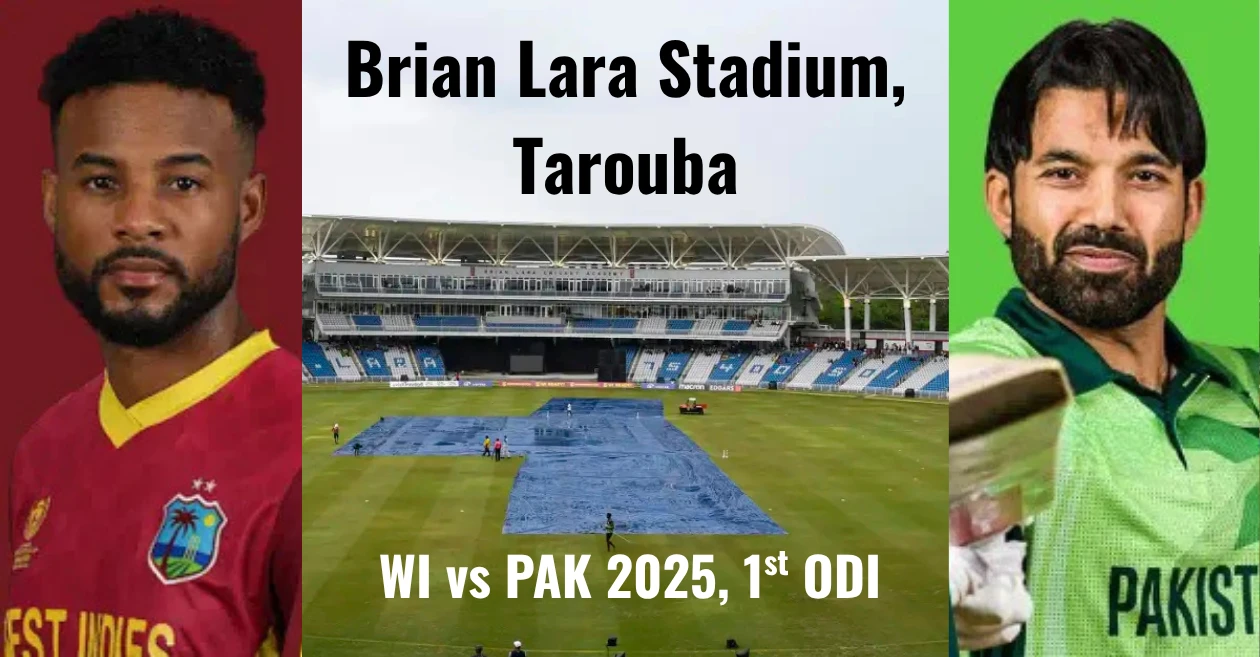 WI vs PAK 2025, ODI Series: Brian Lara Stadium Stats and Records | Pakistan tour of West Indies 2025