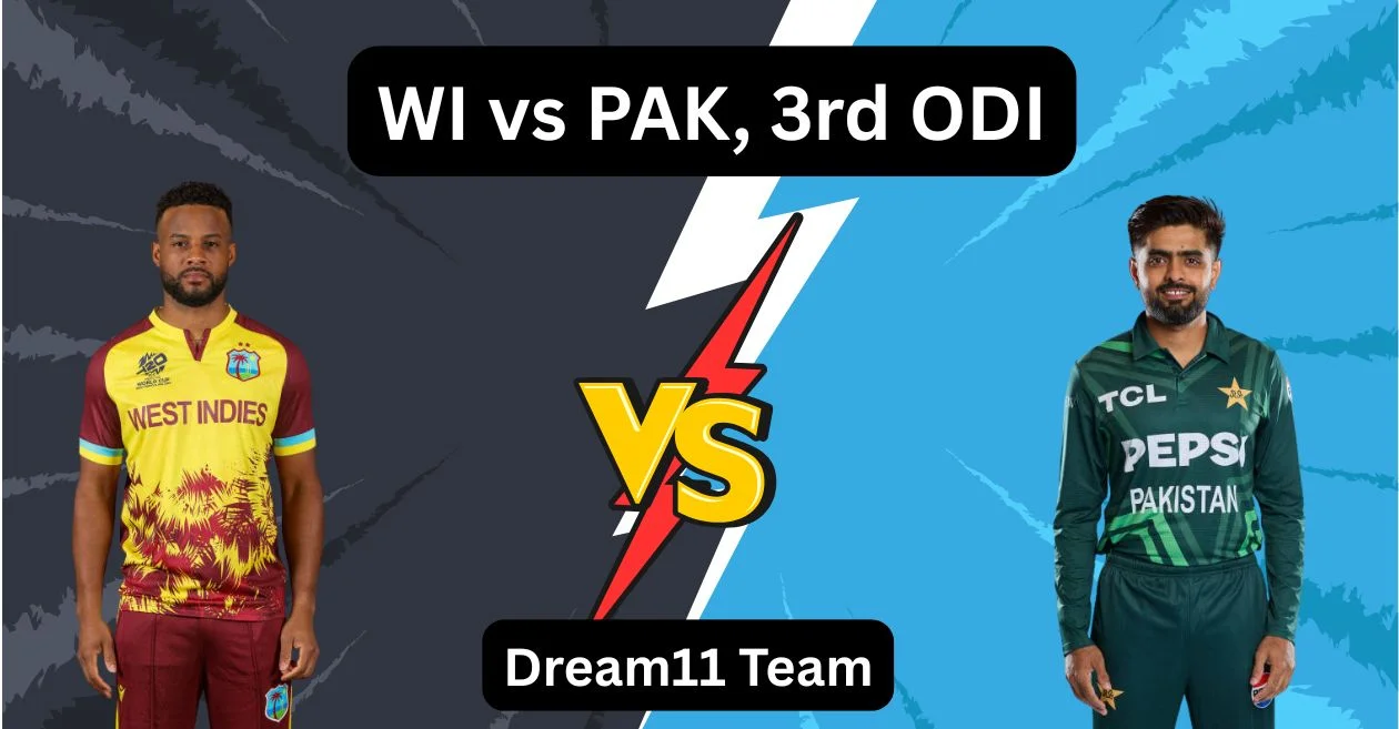 WI vs PAK, 3rd ODI: Match Prediction, Dream11 Team, Fantasy Tips and Pitch Report | West Indies vs Pakistan 2025