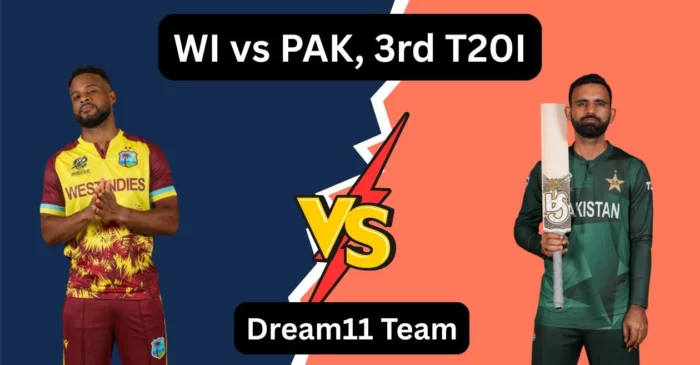 WI vs PAK 2025, 3rd T20I: Match Prediction, Dream11 Team, Fantasy Tips and Pitch Report | West Indies vs Pakistan
