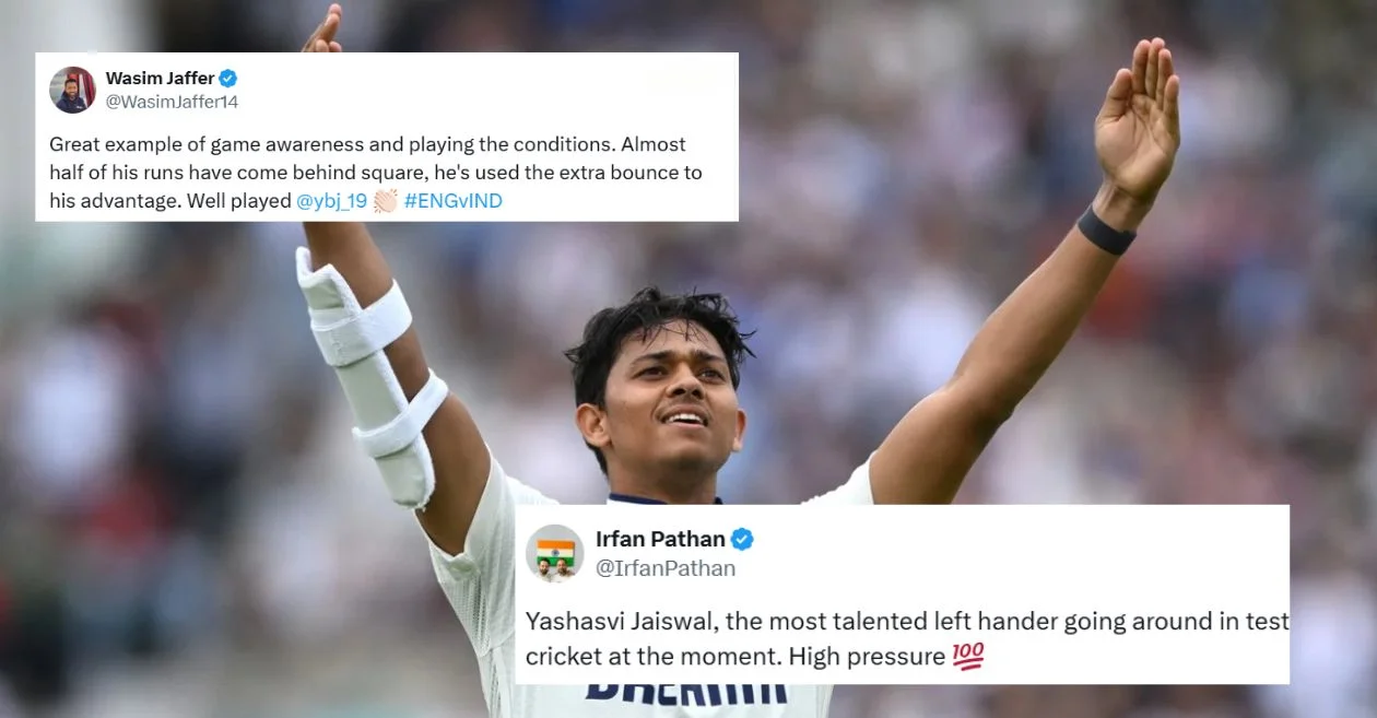ENG vs IND: Fans erupt as Yashasvi Jaiswal smashes a breathtaking century vs England on Day 3 of Oval Test