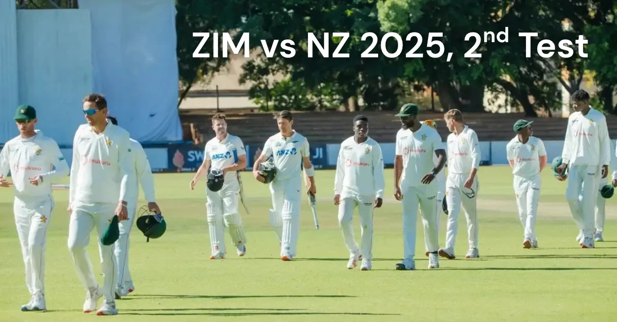 ZIM vs NZ, 2nd Test: Match Prediction, Dream11 Team, Fantasy Tips and Pitch Report | Zimbabwe vs New Zealand 2025
