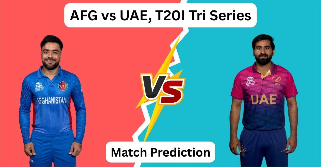 AFG vs UAE, T20I Tri Series 2025: Match Prediction – Who will win today’s game between Afghanistan and United Arab Emirates?