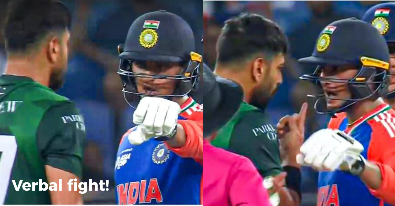 WATCH: Abhishek Sharma and Haris Rauf engage in heated altercation during IND vs PAK Super 4s Asia Cup 2025 clash
