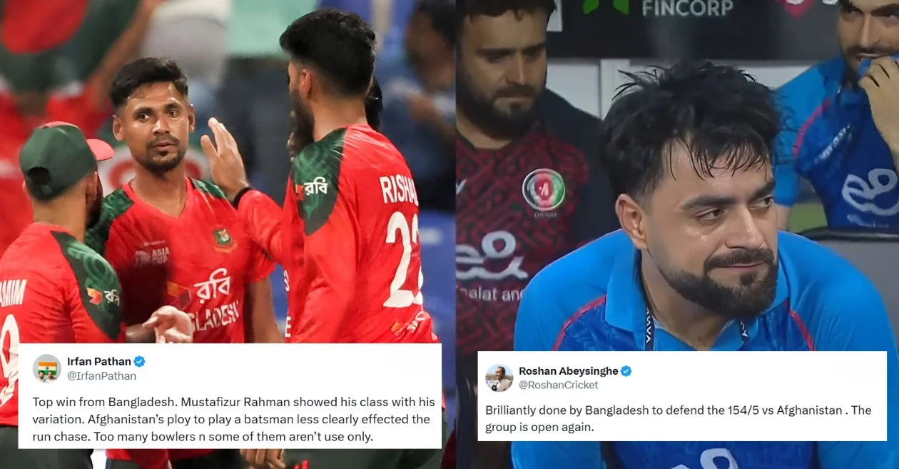 Asia Cup 2025: Netizens erupt as Bangladesh keep Super 4 hopes alive with narrow eight-run win over Afghanistan