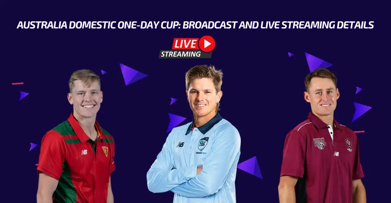 Australia Domestic One-Day Cup 2025/26: Broadcast, Live Streaming – When and where to watch in India, Australia and other countries