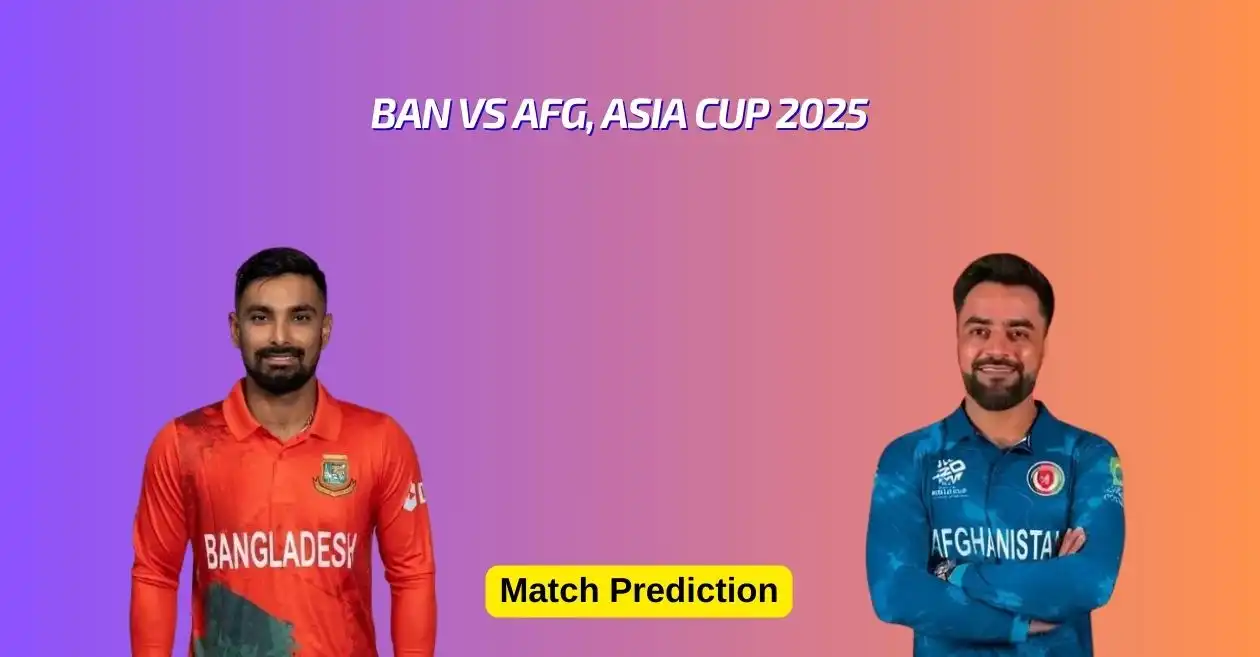 BAN vs AFG, Asia Cup 2025 Match Prediction: Who will win today’s game between Bangladesh and Afghanistan?