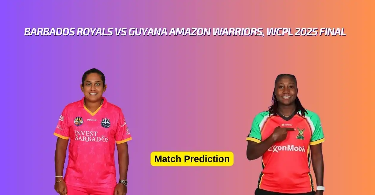 Barbados Royals Women vs Guyana Amazon Warriors Women, WCPL 2025 Final Match Prediction: Who will win today’s game?