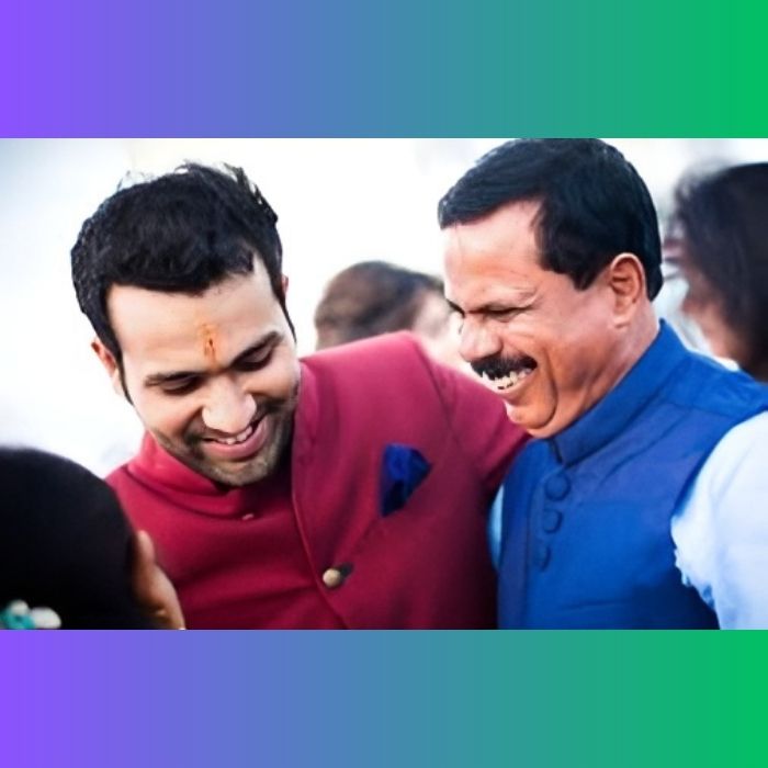 Dinesh Lad and Rohit Sharma